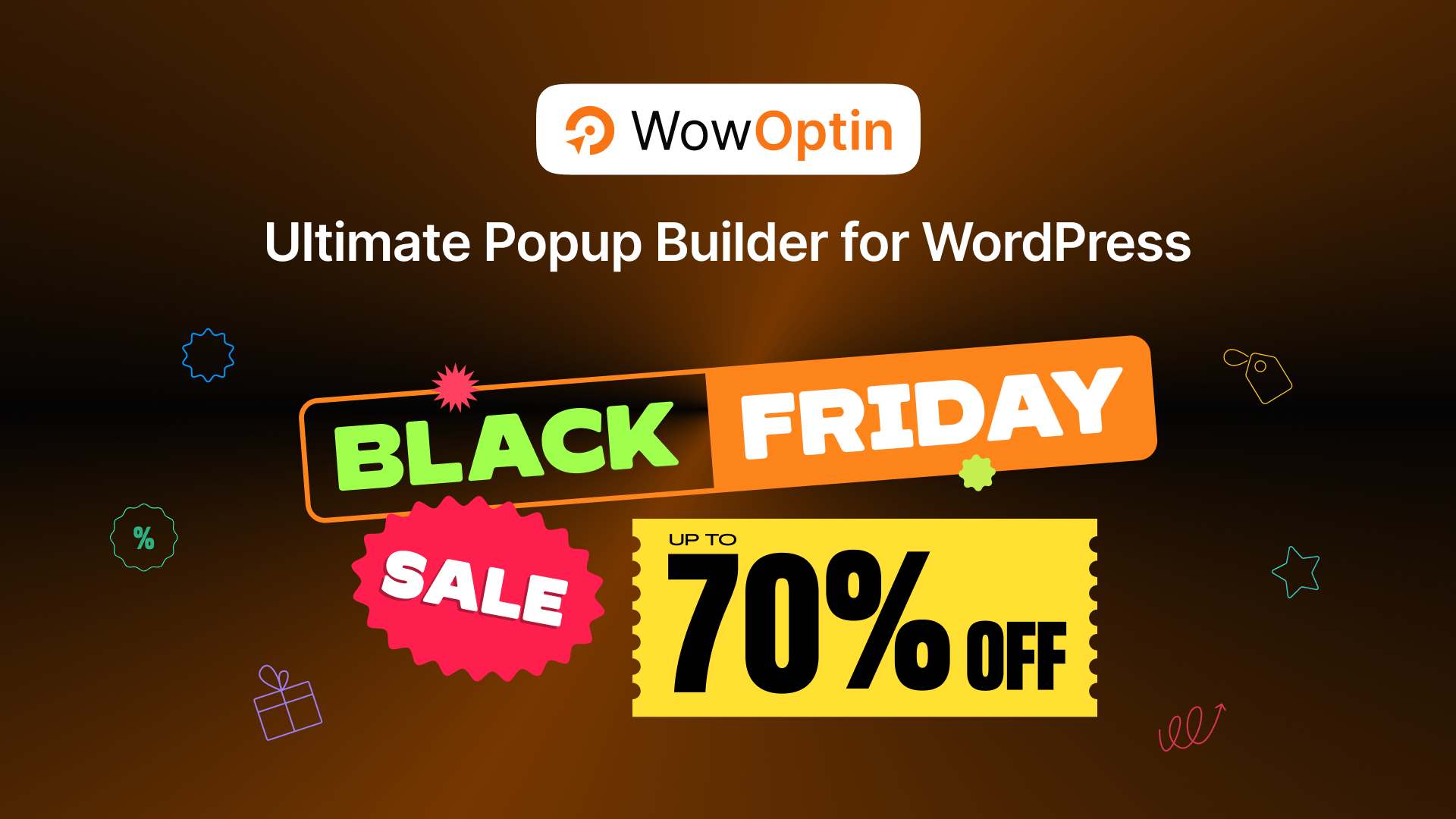 WowOptin Black Friday Deal 2025 with 70% discount