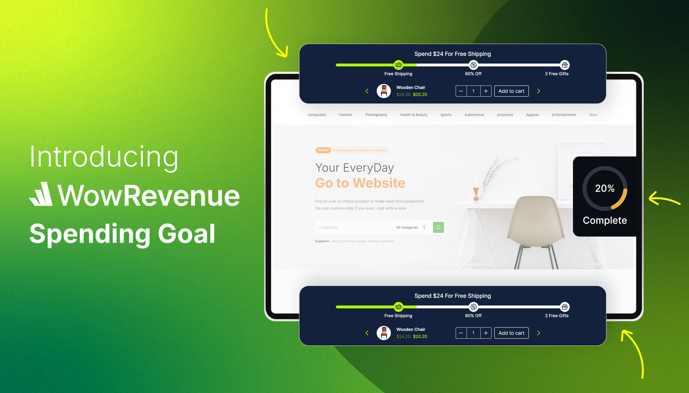 WowRevenue Spending Goal