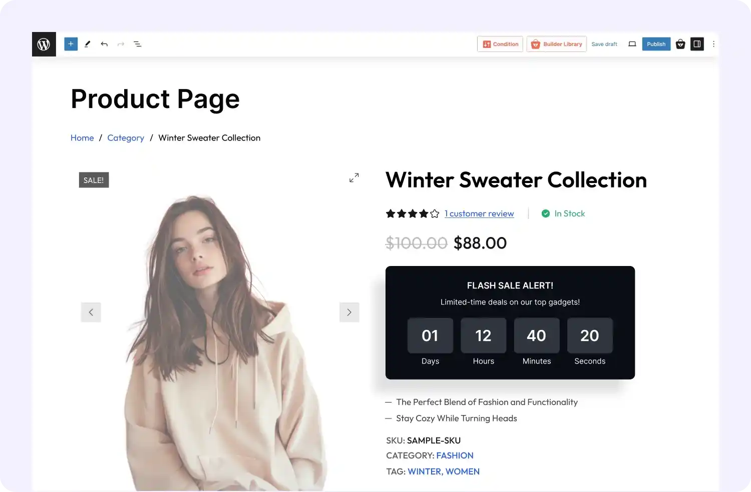 Product Pages