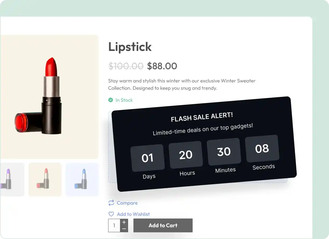 Sales Countdown Timer for WooCommerce