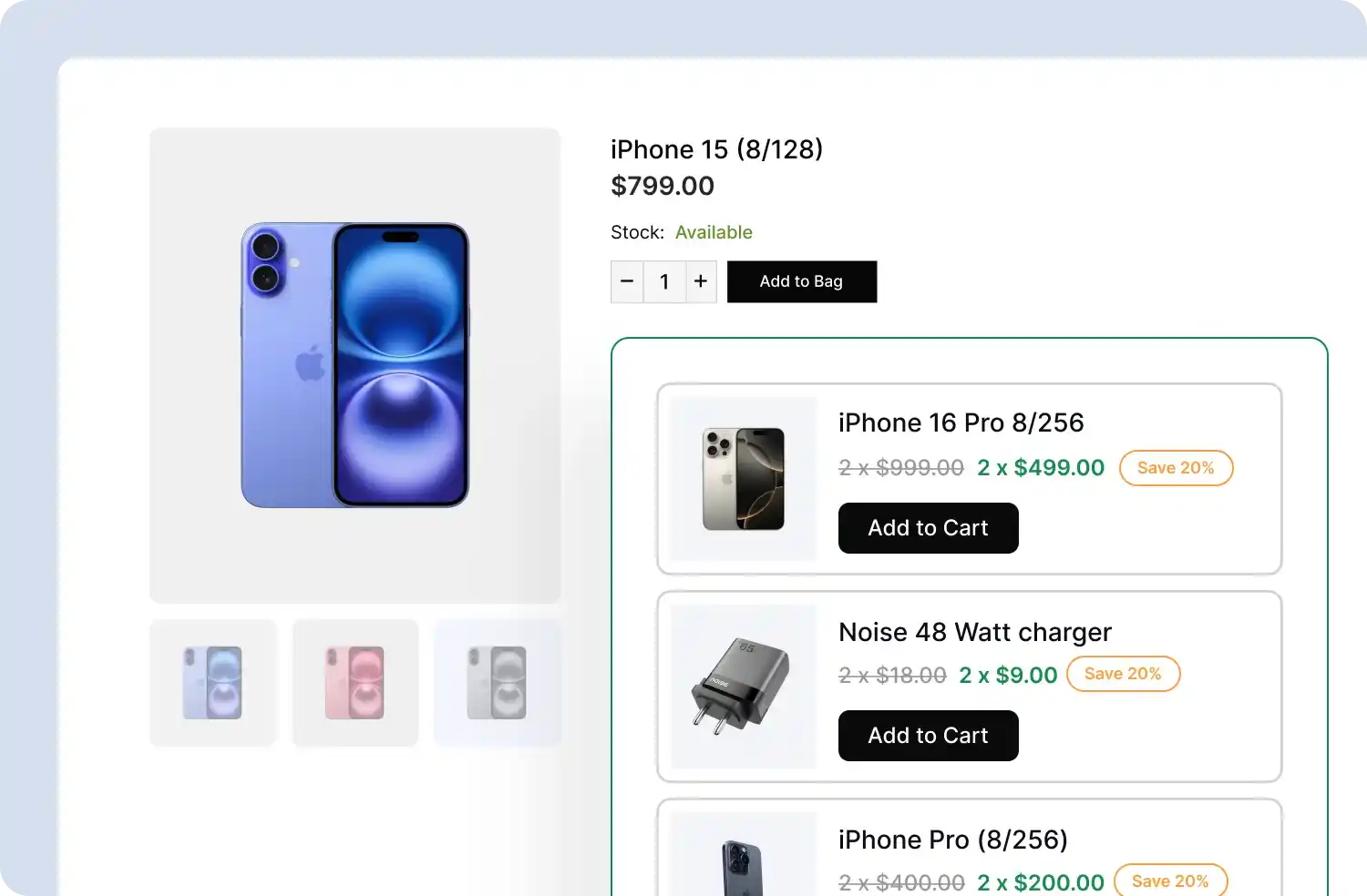 Product Page