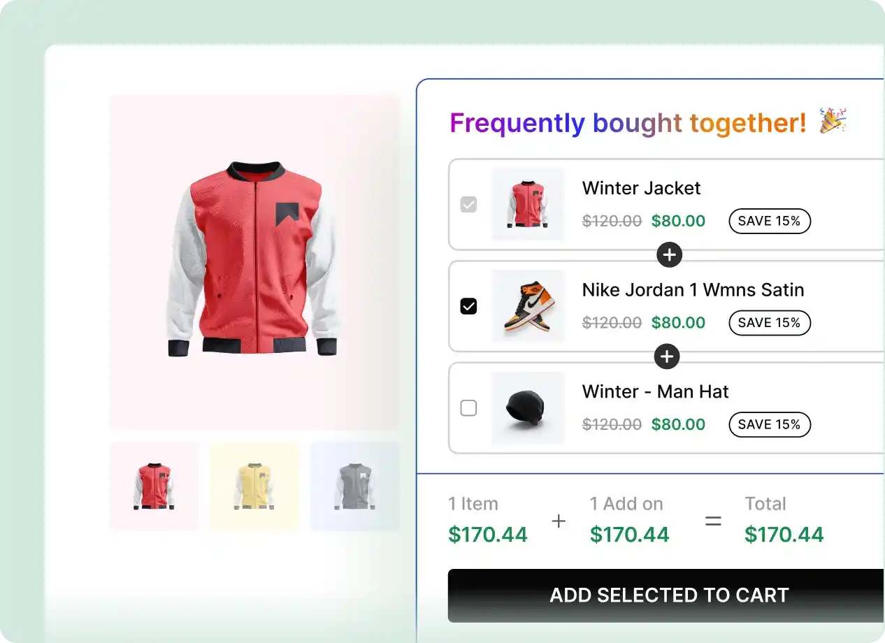 Frequently Bought Together for WooCommerce