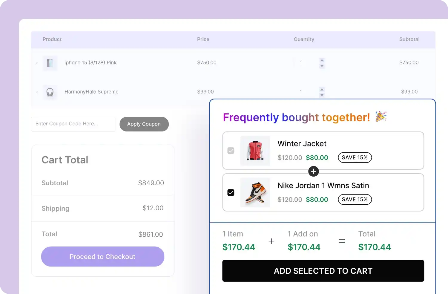 Cart Page