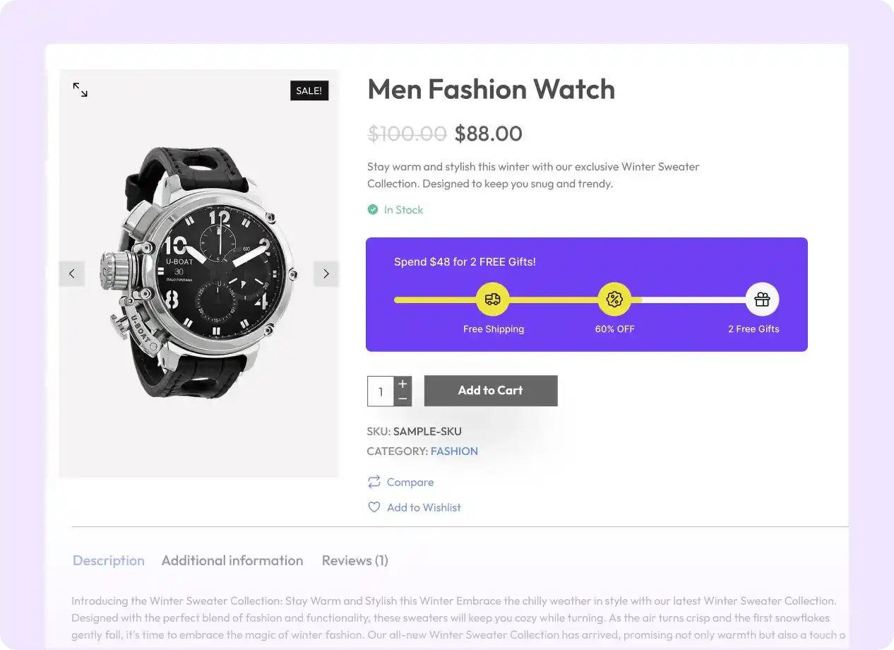 Spending Goal for WooCommerce