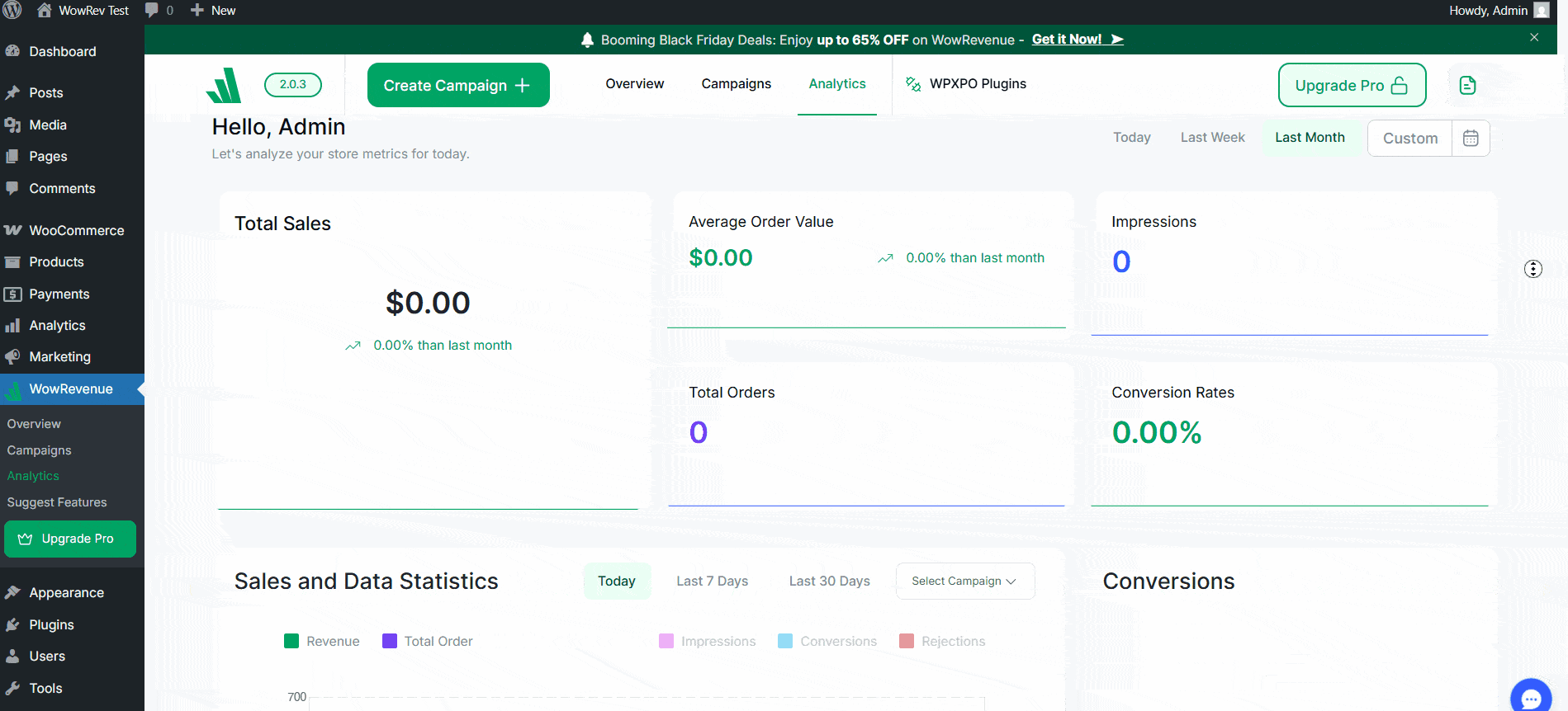 wowrevenue analytics