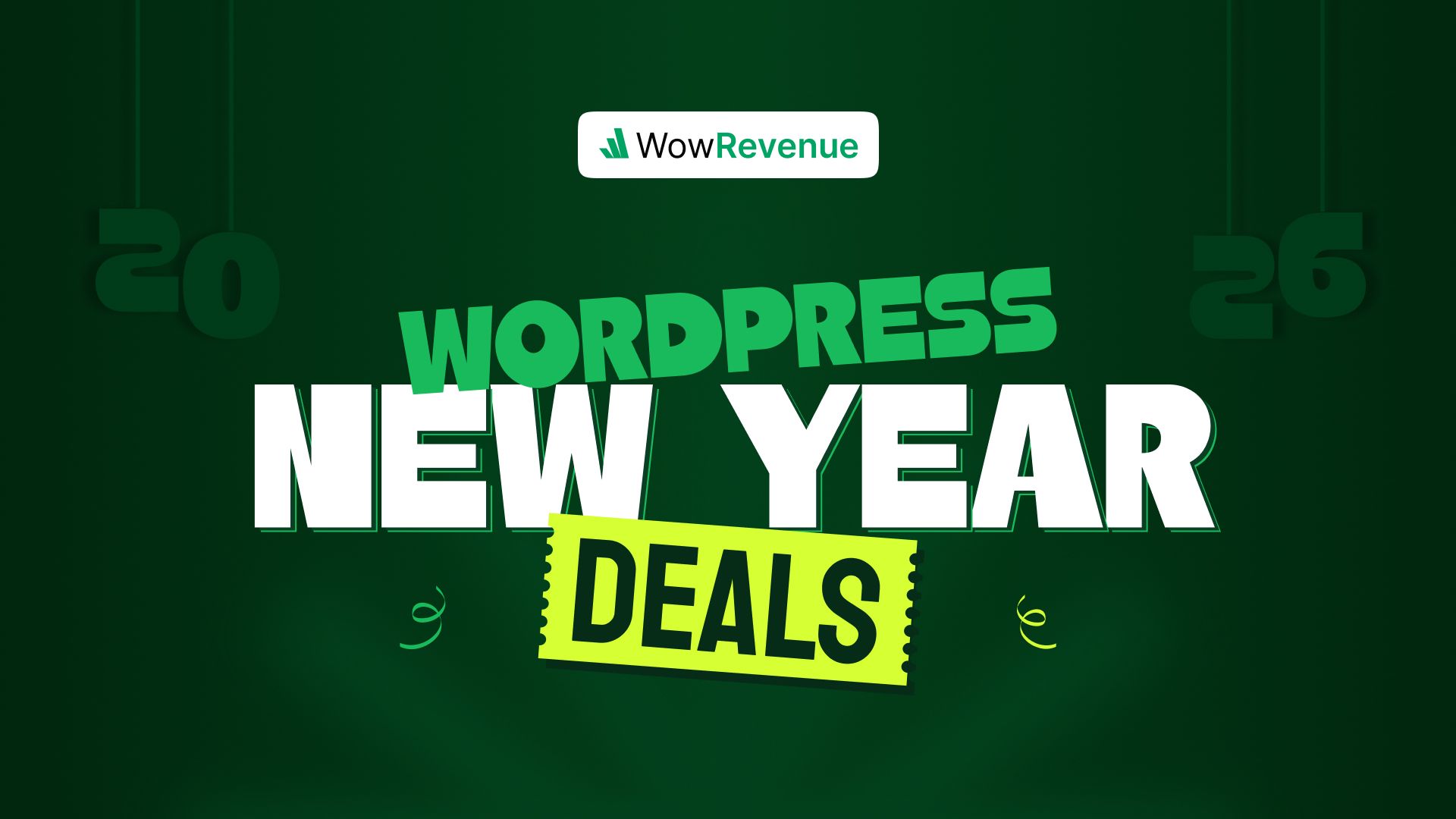 WordPress New Year Deals