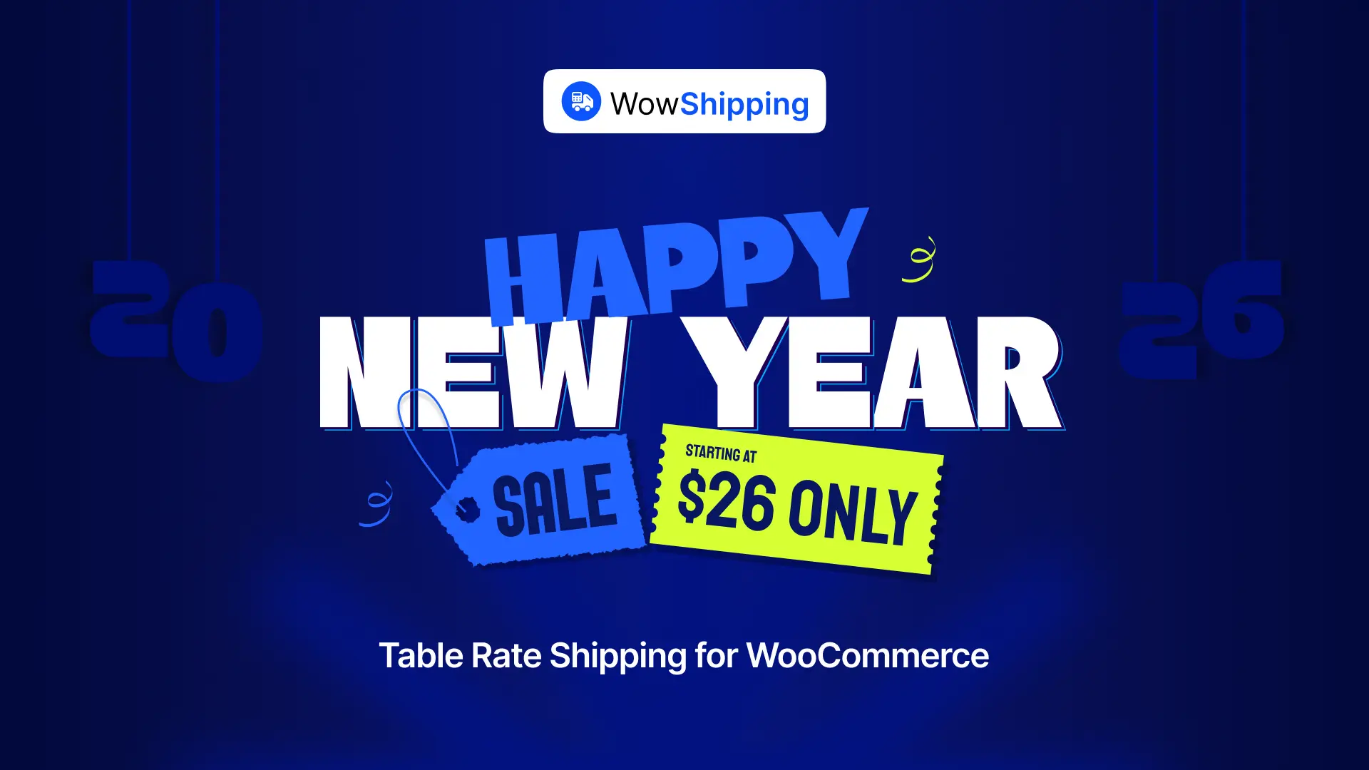 WowShipping New year deal