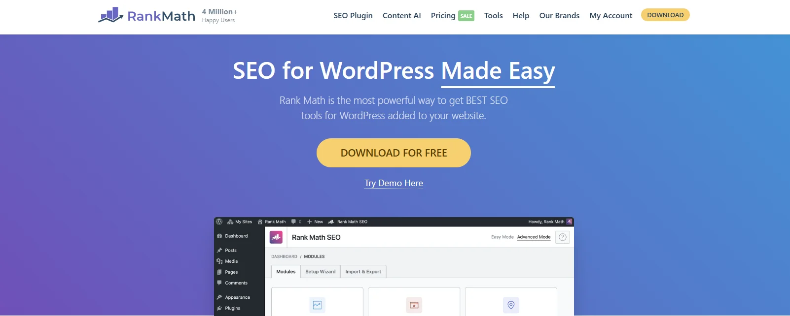 RankMath plugin
