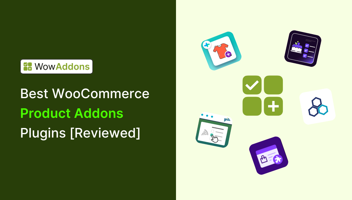 blog banner image of best WooCommerce product addons plugin