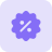 Icon for Percentage Discount